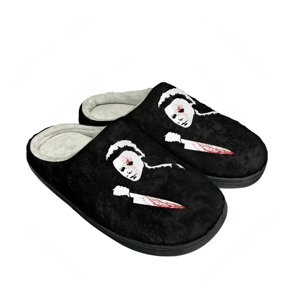 Women Shoes Myer - Terror Michael Myers Cotton Custom Slippers