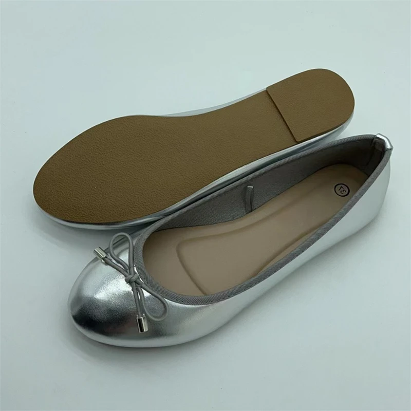 Women Shoes Ysl - Eilyken Fashion Bowknot Round Toe Women's