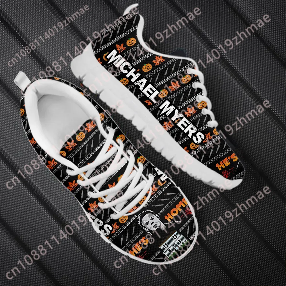 Women Shoes Myer - Custom 2023 Halloween Flat Shoes Horror