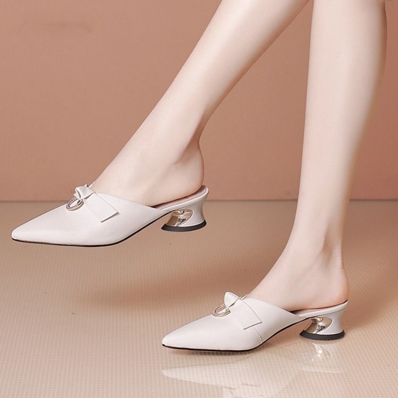 Women Shoes Ysl - Shoes Luxury Rhenstone Mules Women's Slippers
