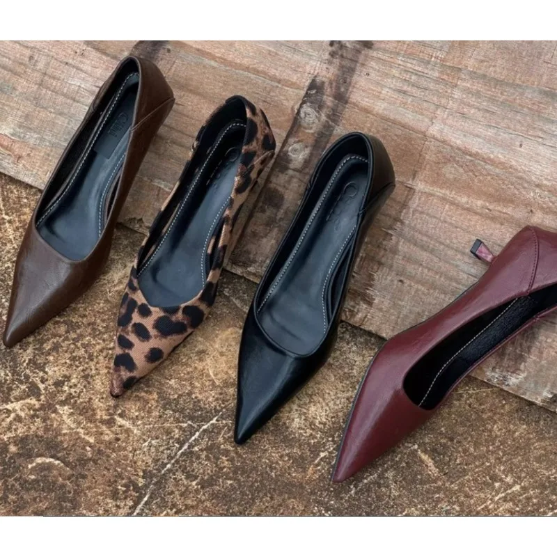Slingback Pumps Women - 2024 Women Sexy High Heels Burgundy