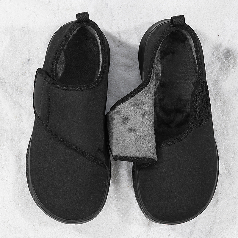 Women'S Shoes For Bunions - Winter Open Elderly Shoes With Plush