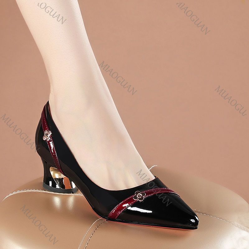 Women'S Shoes Professional - Women Pumps Spring Autumn Soft Leather