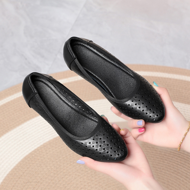 Beige Mary Jane Shoes With Adj - Women'S Shoes For Work review and price