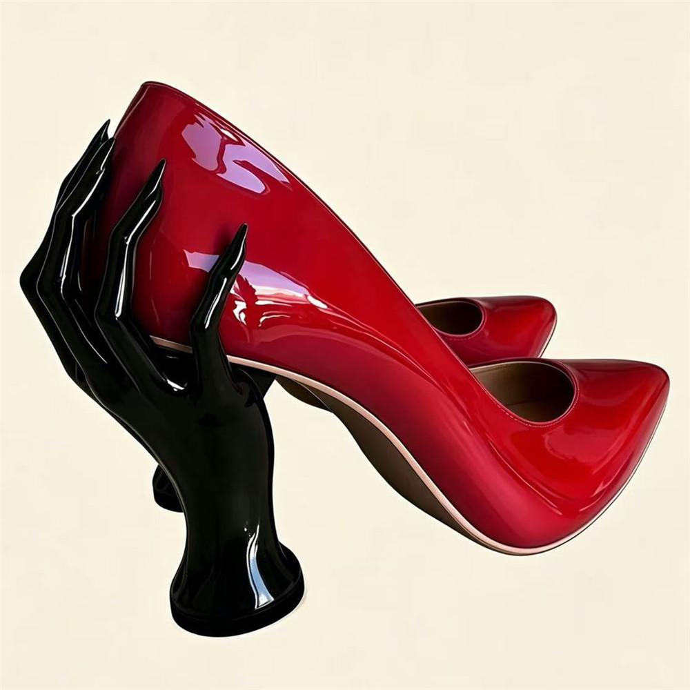 2026 New Women Red Patent Leat - Women'S Shoes Hands Free review and price
