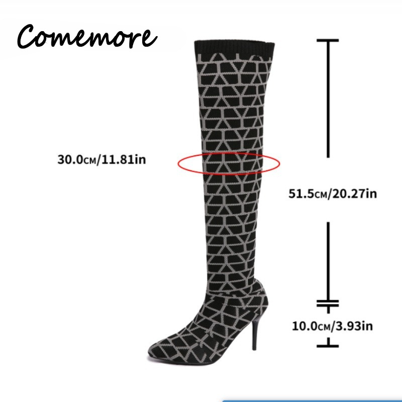 Comemore Women's 2026 Spring A - Sock Boot Women review and price