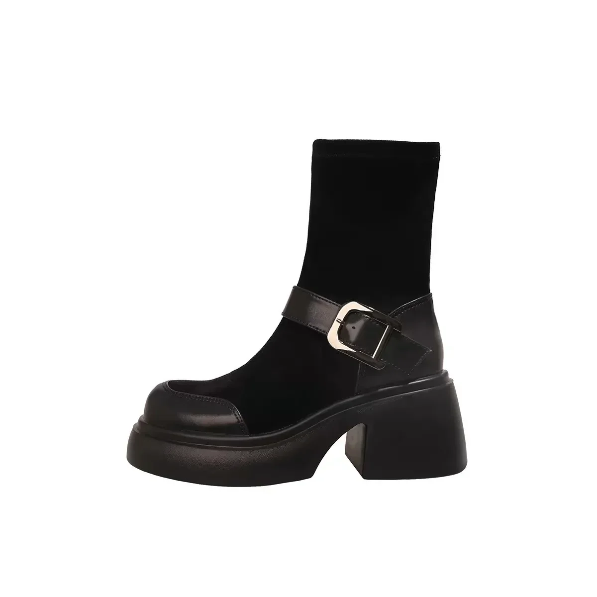 2024 Brown Long Boots Women Pl - Sock Boot Women review and price