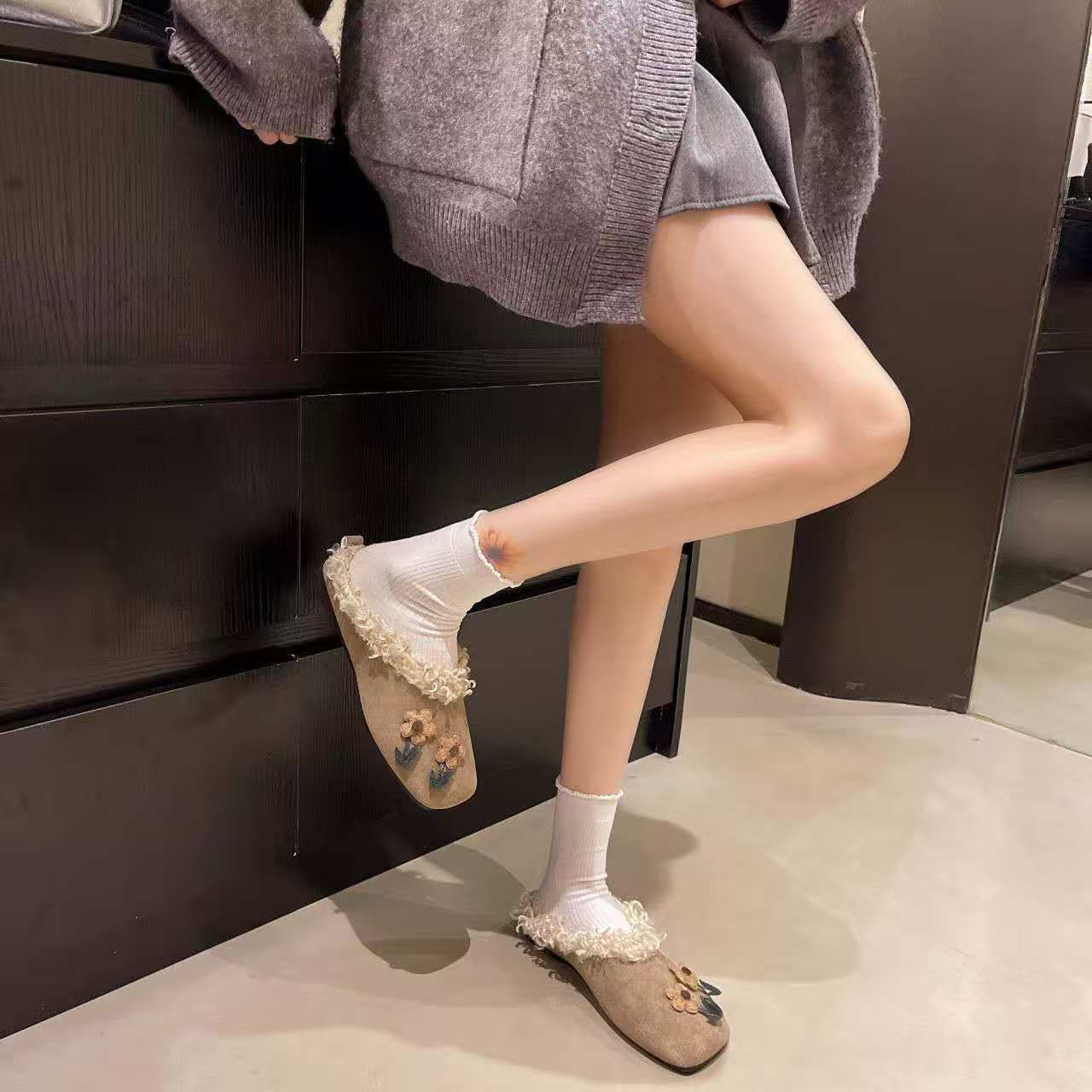 2026 Fall winter flat plush sl - Women'S Shoes Hands Free review and price