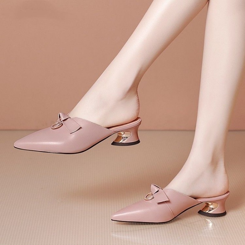 Shoes Luxury Rhenstone Mules W - Women Shoes Ysl review and price