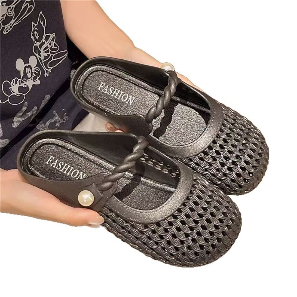 Breathable Baotou Half Slipper - Women'S Shoes Hands Free review and price