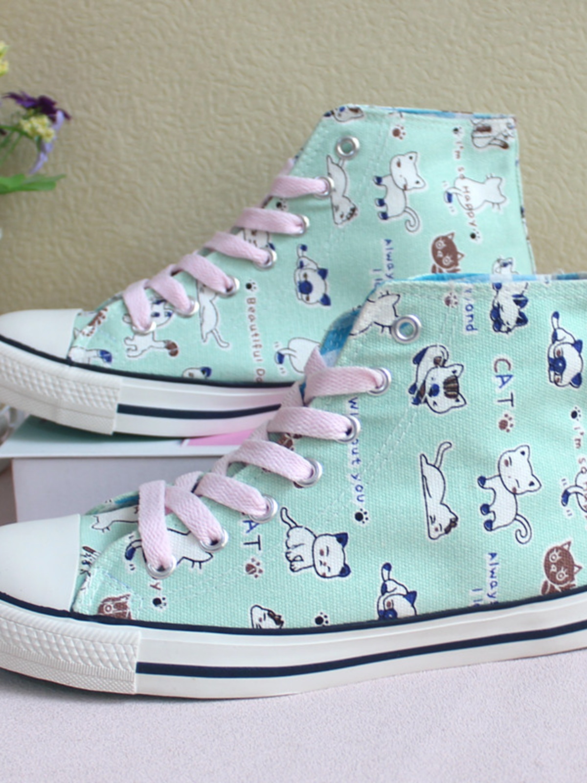 Cartoon Hand-painted New High  - Women'S Shoes Hands Free review and price