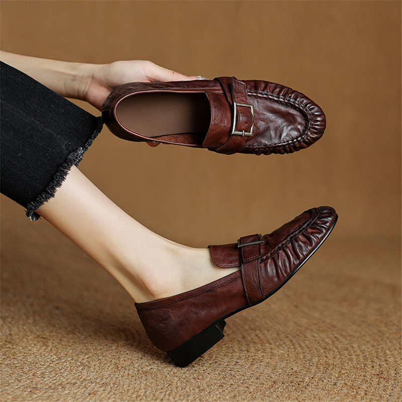 New Autumn Genuine Leather Wom - Slingback Pumps Women review and price