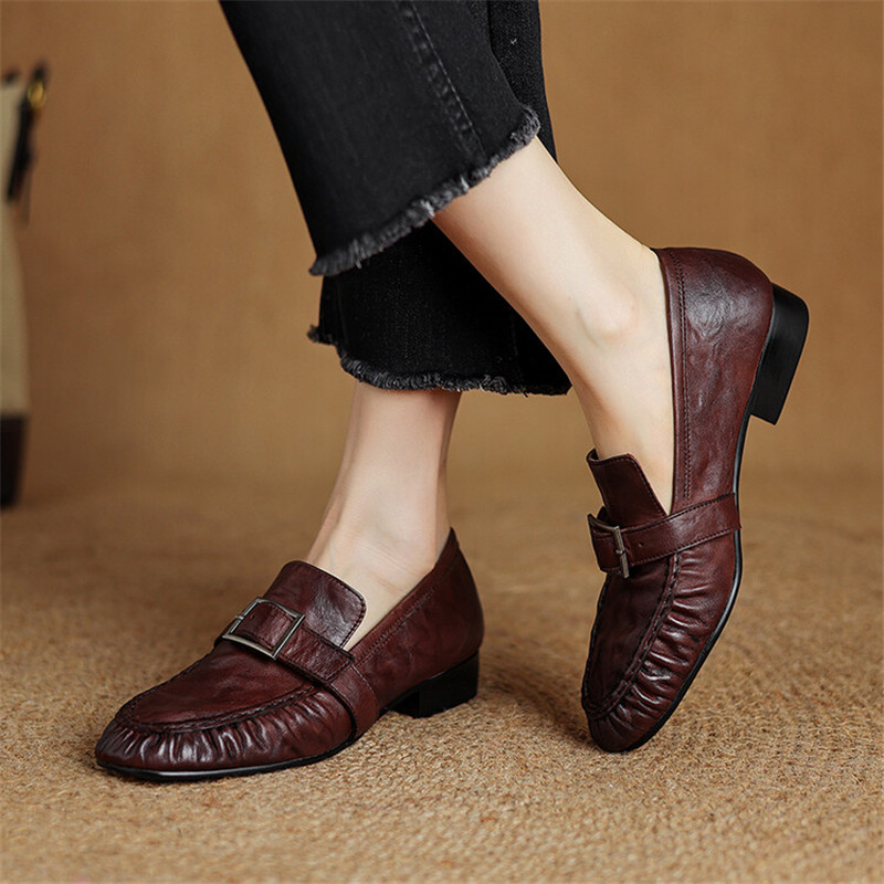 New Autumn Genuine Leather Wom - Slingback Pumps Women review and price