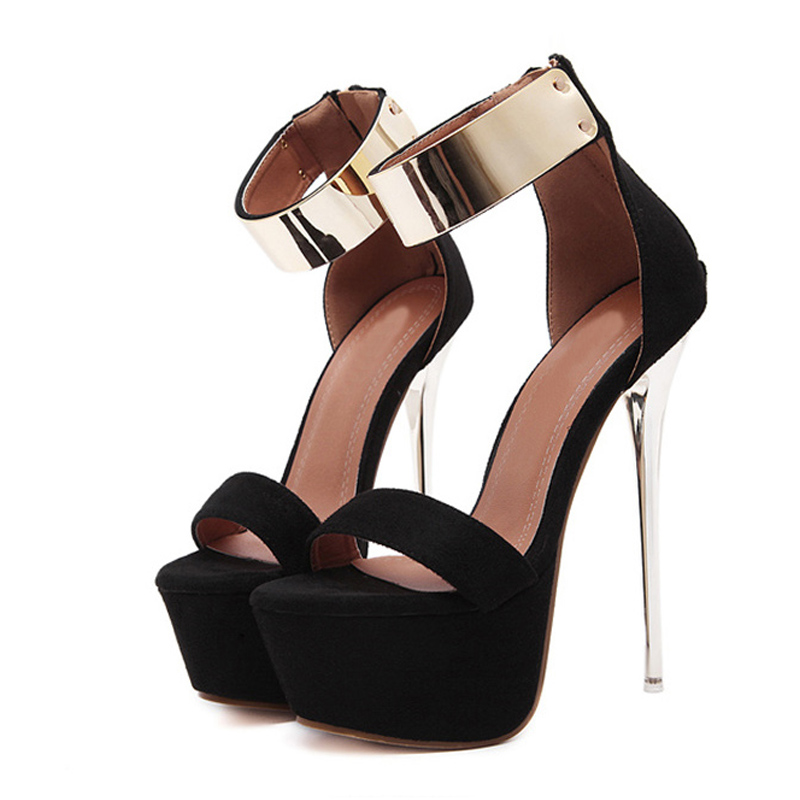 Liyke Fashion Design Metal Ank - Women Shoes Ysl review and price