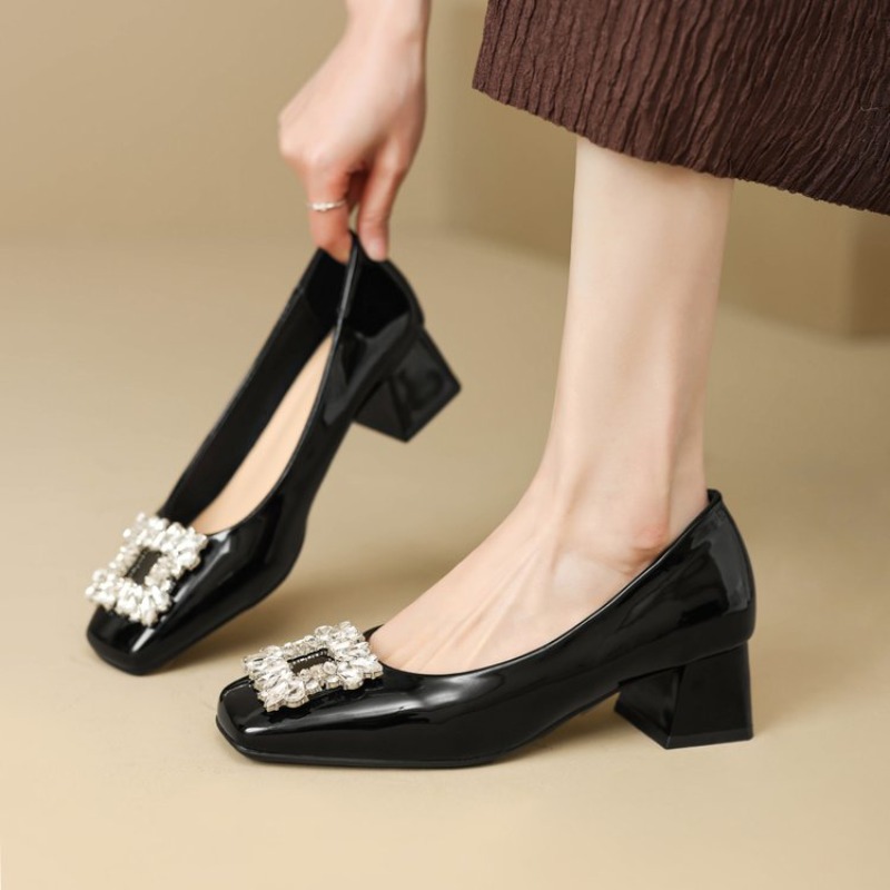 Shallow Mouth Square Toe Rhine - Women'S Shoes Professional review and price