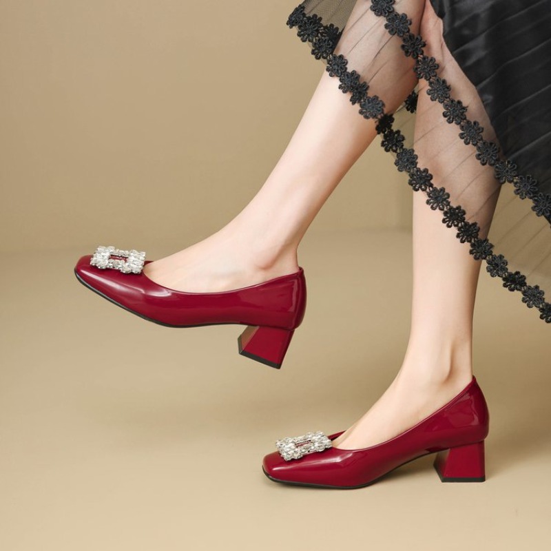 Shallow Mouth Square Toe Rhine - Women'S Shoes Professional review and price