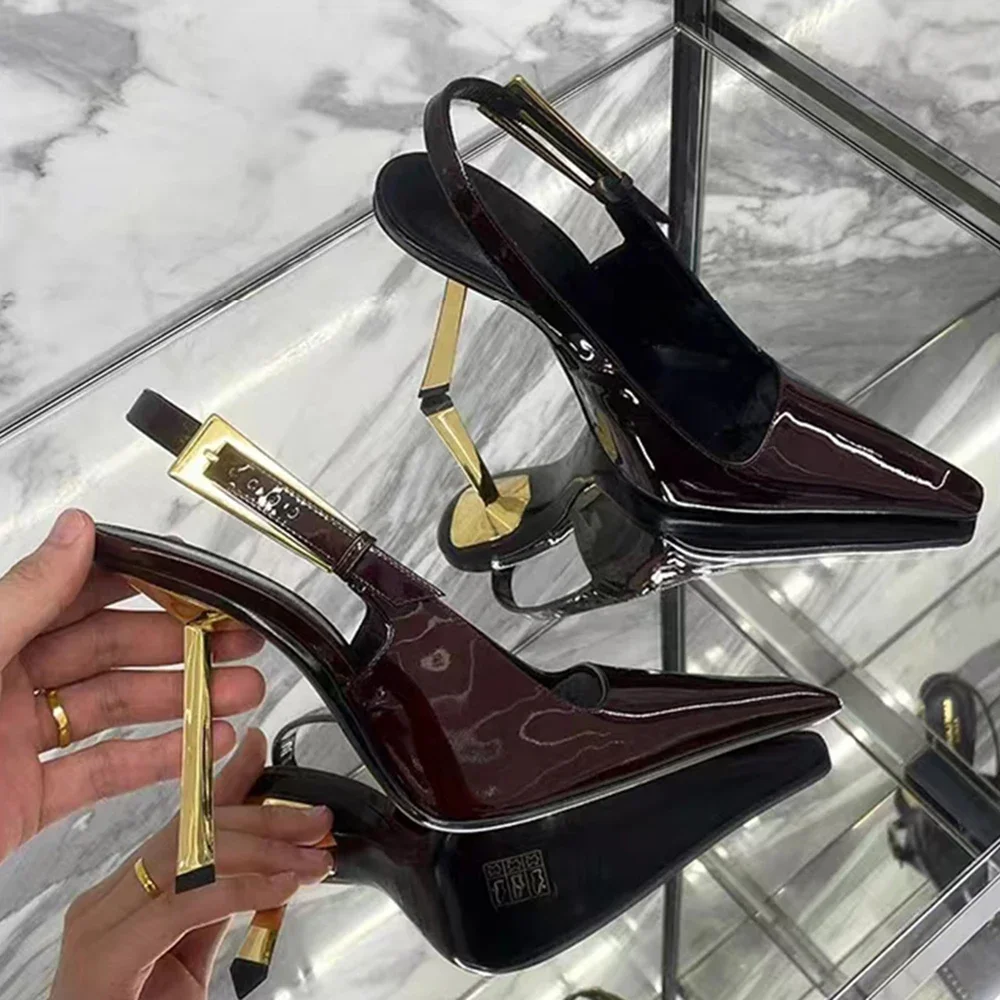 New Autumn 2024 Square Toe Sli - Women Shoes Ysl review and price