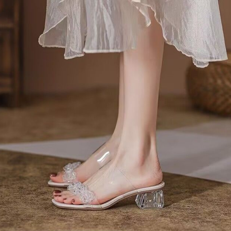 Slides Rhenstone Summer Crysta - Women Shoes Ysl review and price